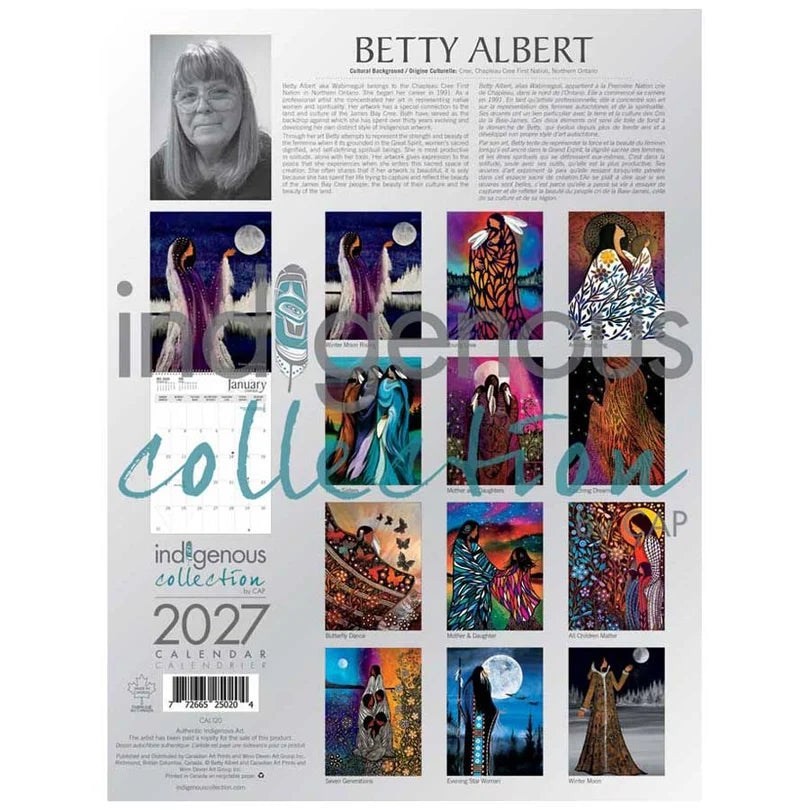 Betty Albert 2027 Calendar