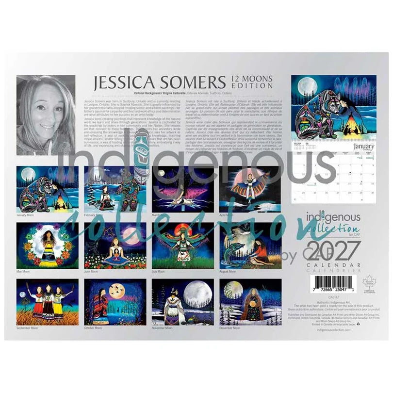 Jessica Somers 2027 Calendar