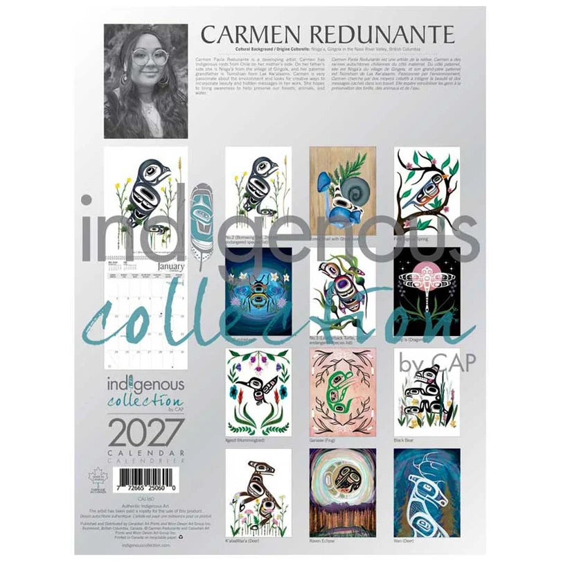 Carmen Redunante 2027 Calendar