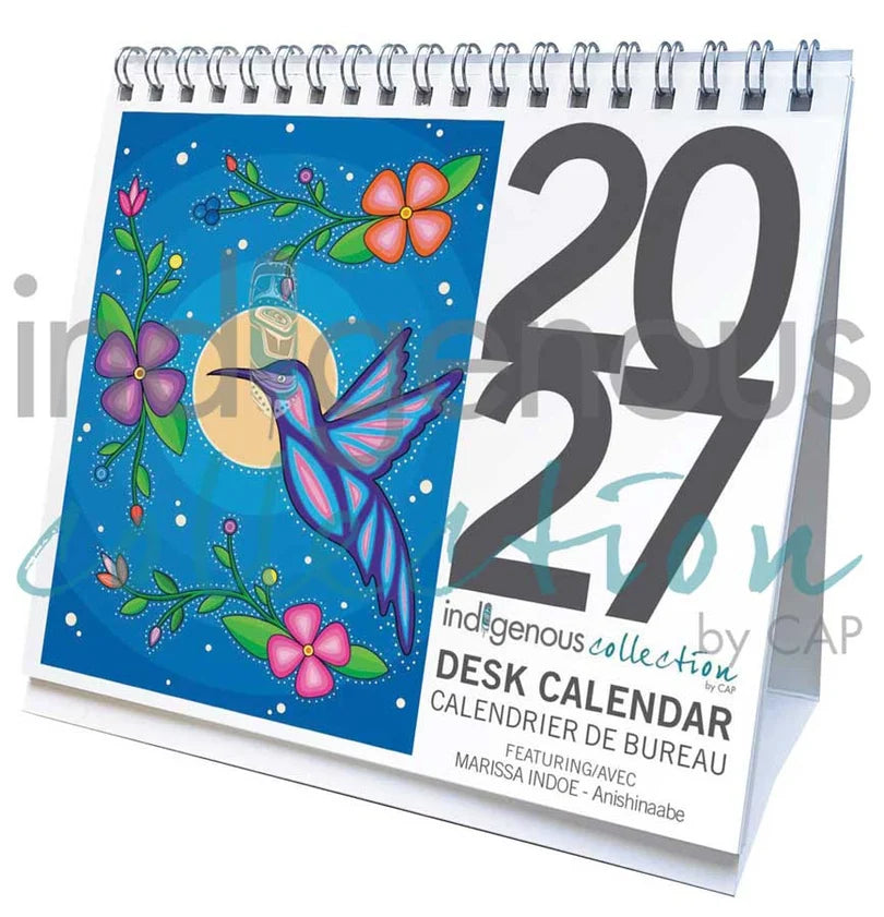 Marissa Indoe 2027 Desk Calendar