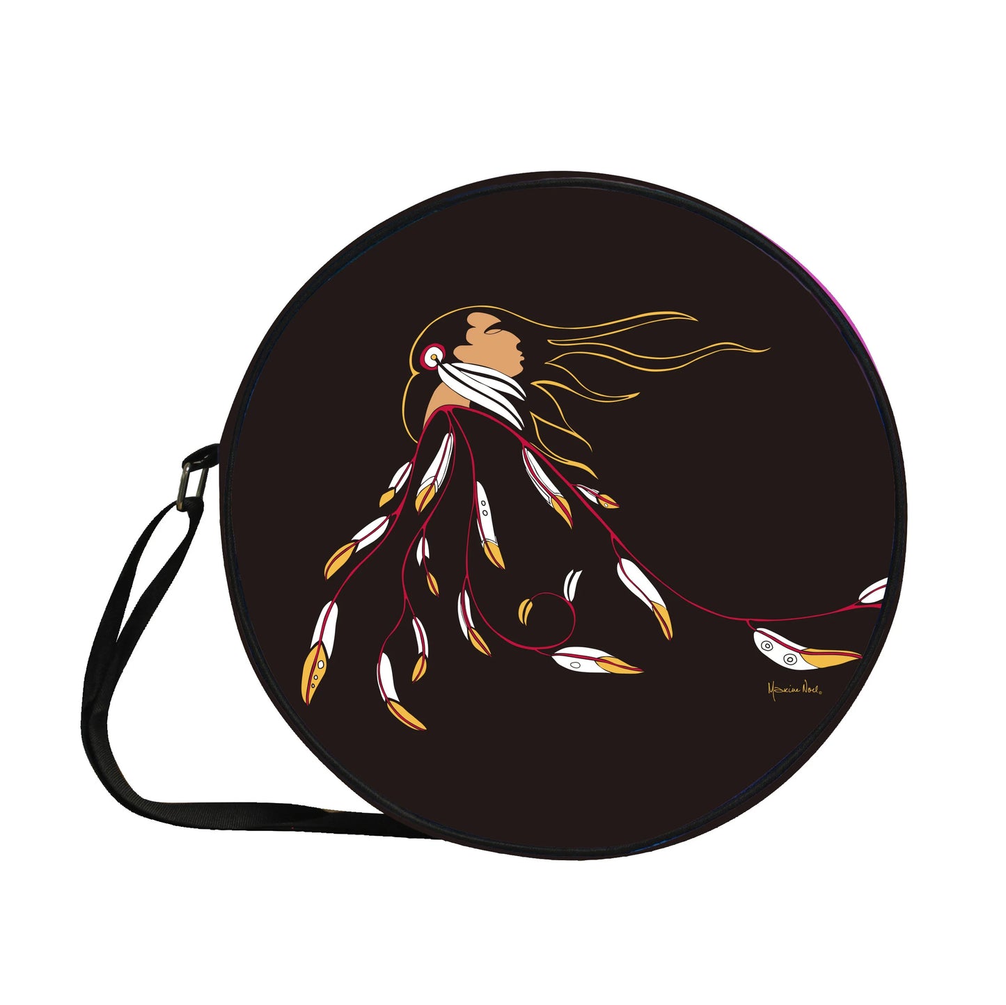 Maxine Noel Eagle's Gift 17in Drum Bag