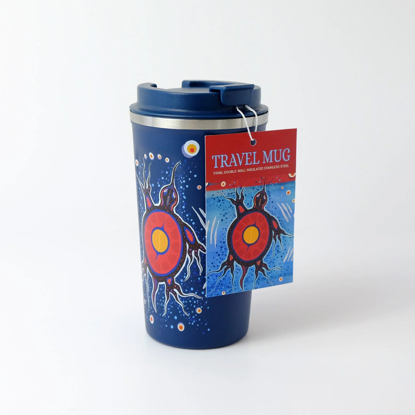 Travel Mug "Turtle Isle" by Ryan Woodruff