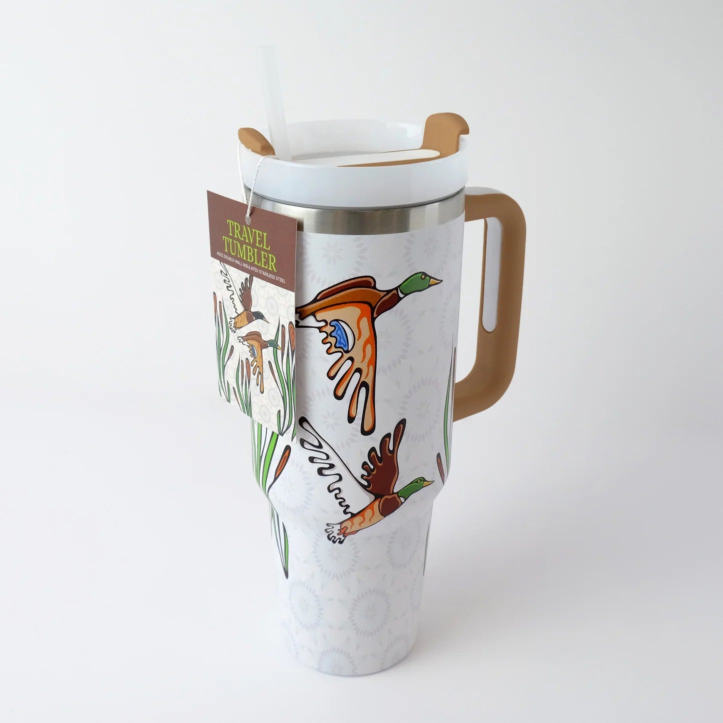 Travel Tumbler "Mallards" by Storm Angeconeb