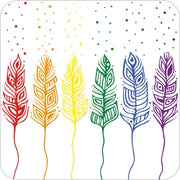 Pride Feathers Coasters