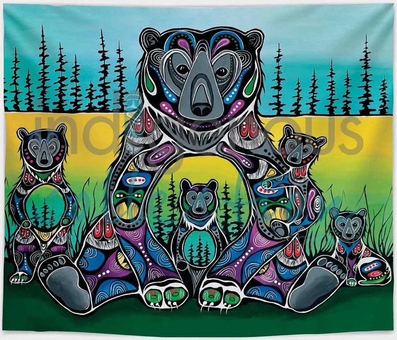 Bear Medicine Fleece Blanket
