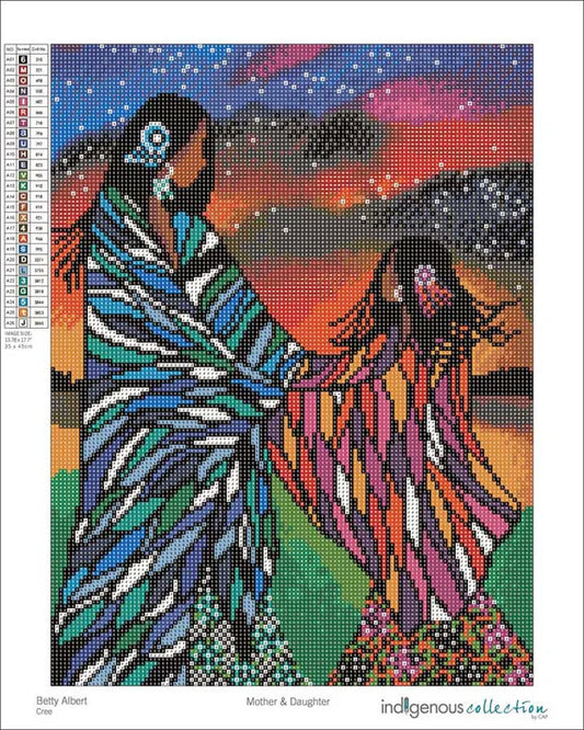 Mother & Daughter Diamond Art Kit