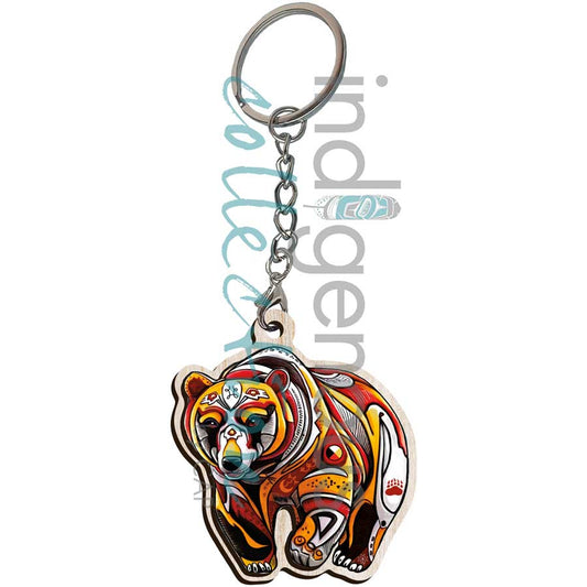 3D Keychain  Spirit Bear