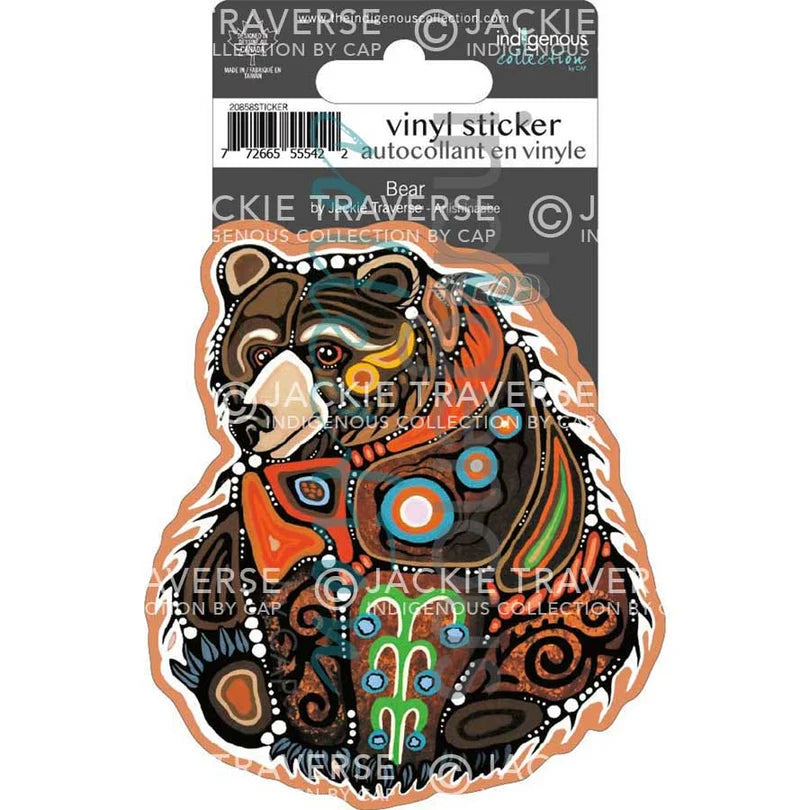 Bear Vinyl Die-Cut Sticker