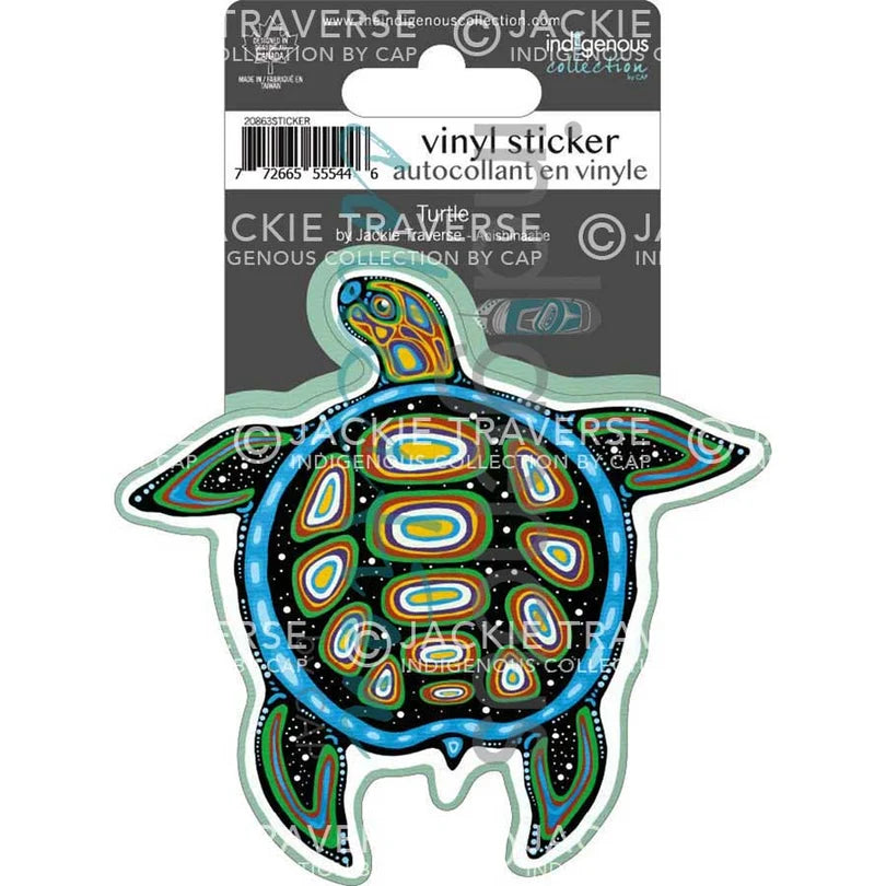 Turtle Vinyl Die-Cut Sticker