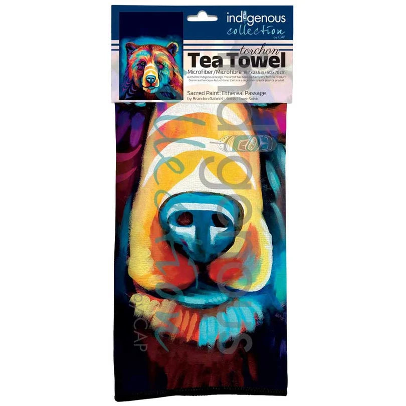 Sacred Paint: Ethereal Passage Tea Towel