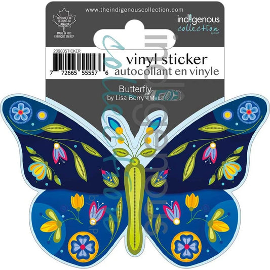 Butterfly Vinyl Die-Cut Sticker