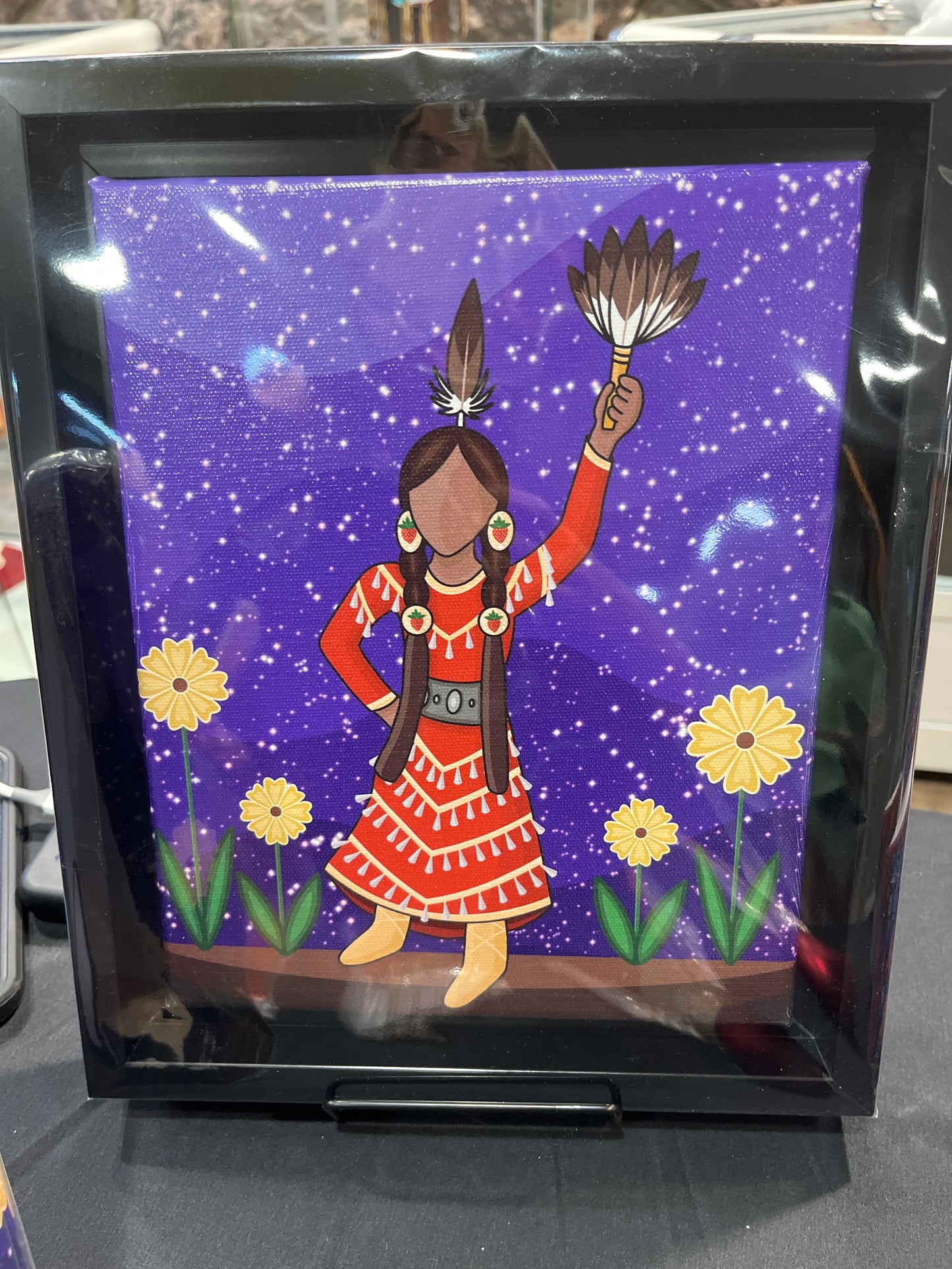 Jingle Dancer Framed Print