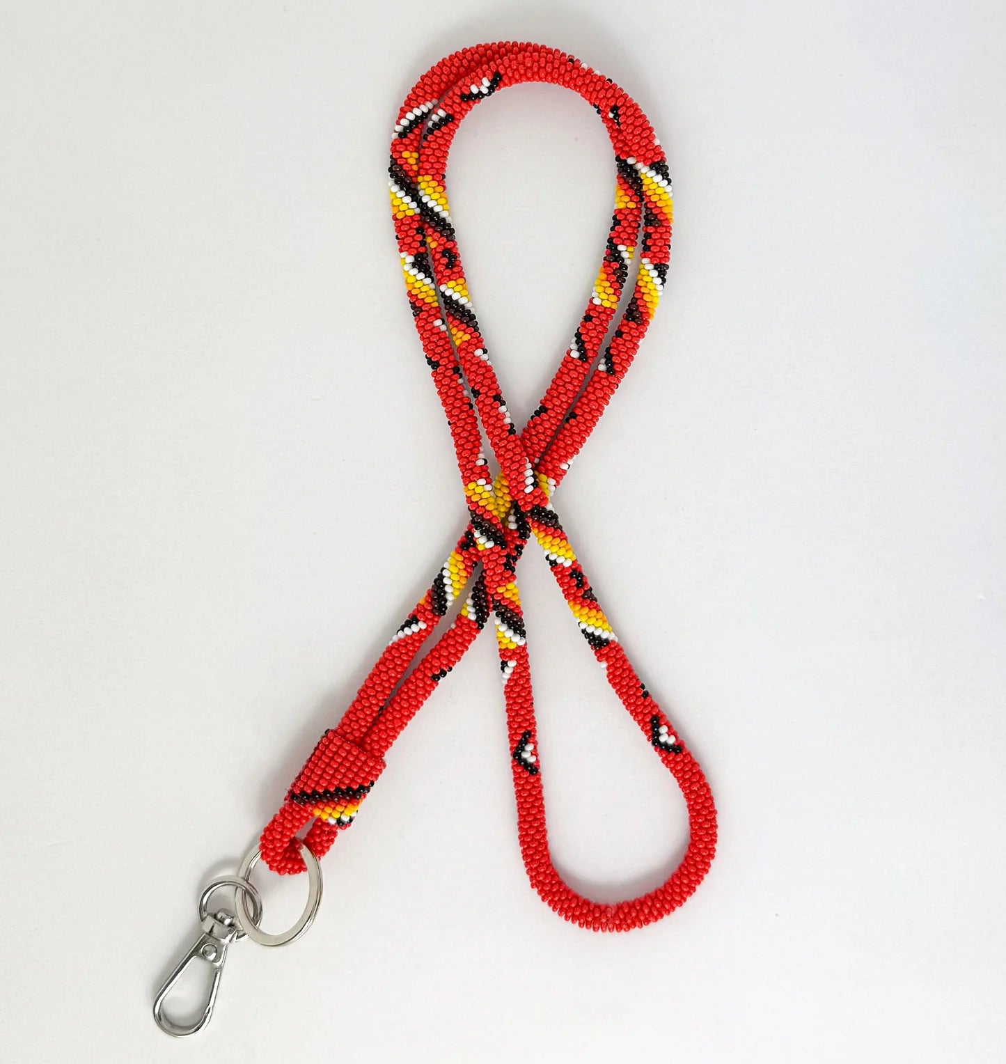 18" Beaded Lanyard Assorted Colors