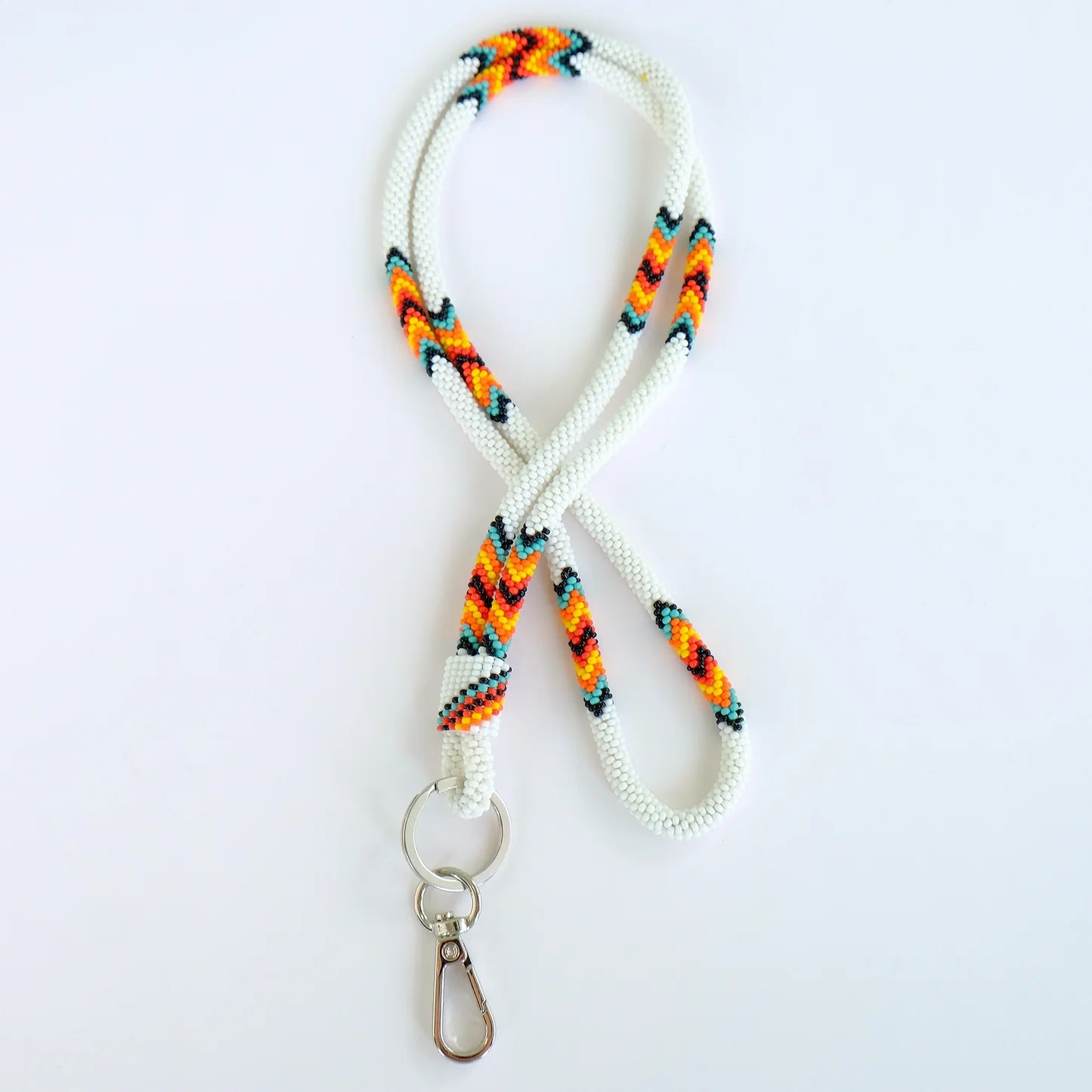 18" Beaded Lanyard Assorted Colors