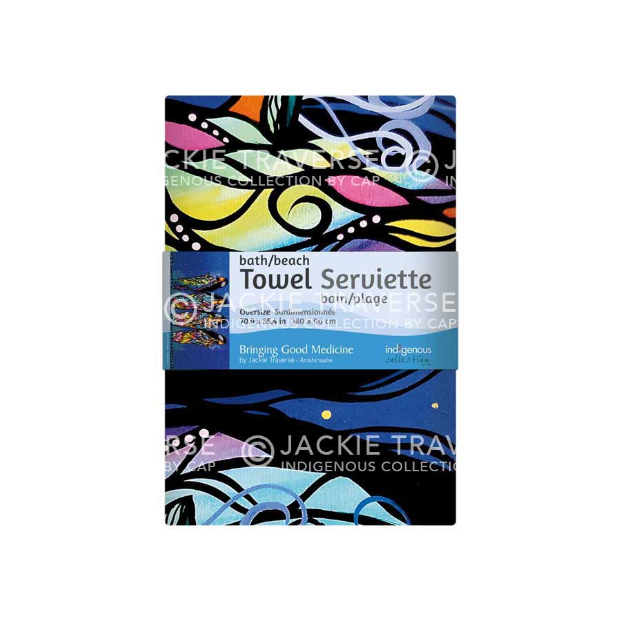 Bringing Good Medicine Bath/Beach Towel
