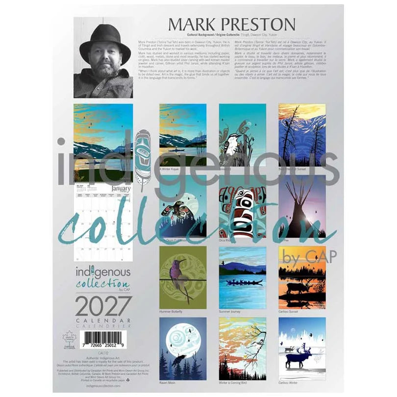 Mark Preston 2027 Calendar