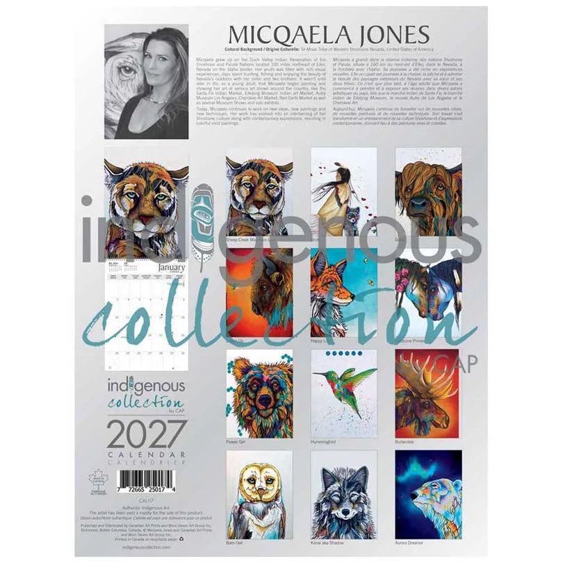 Micqaela Jones 2027 Calendar