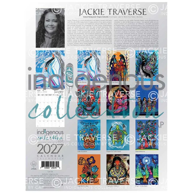 Jackie Traverse 2027 Calendar