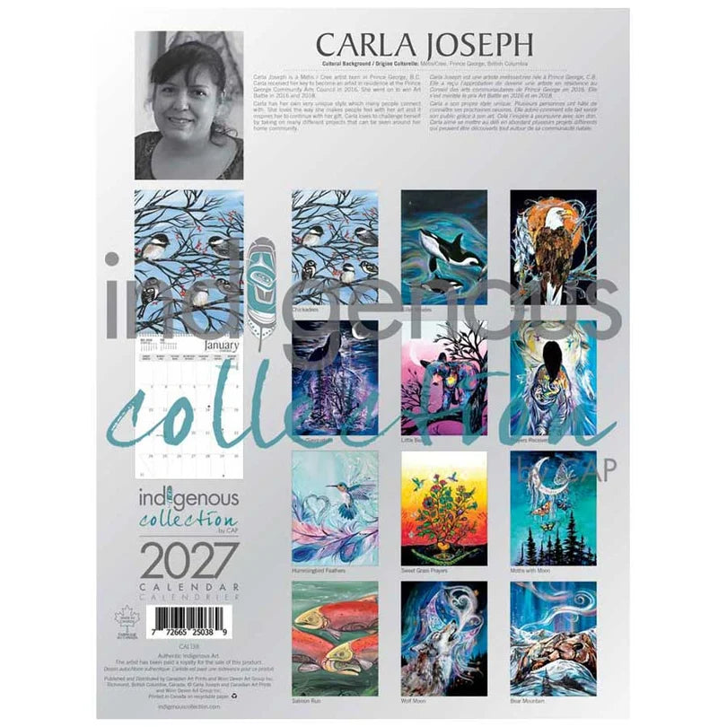 Carla Joseph 2027 Calendar