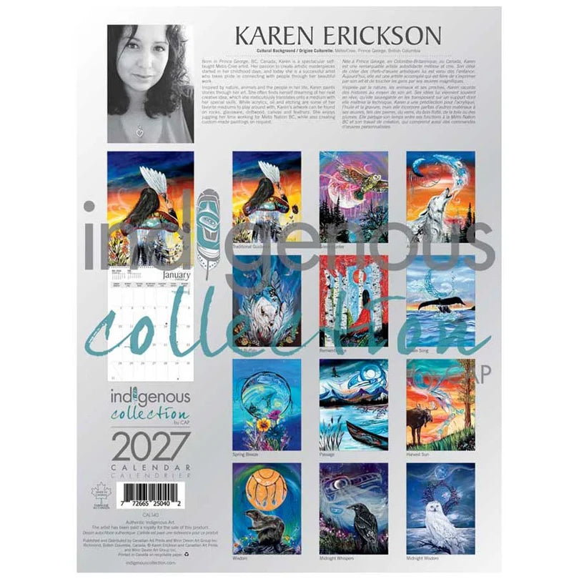 Karen Erickson 2027 Calendar