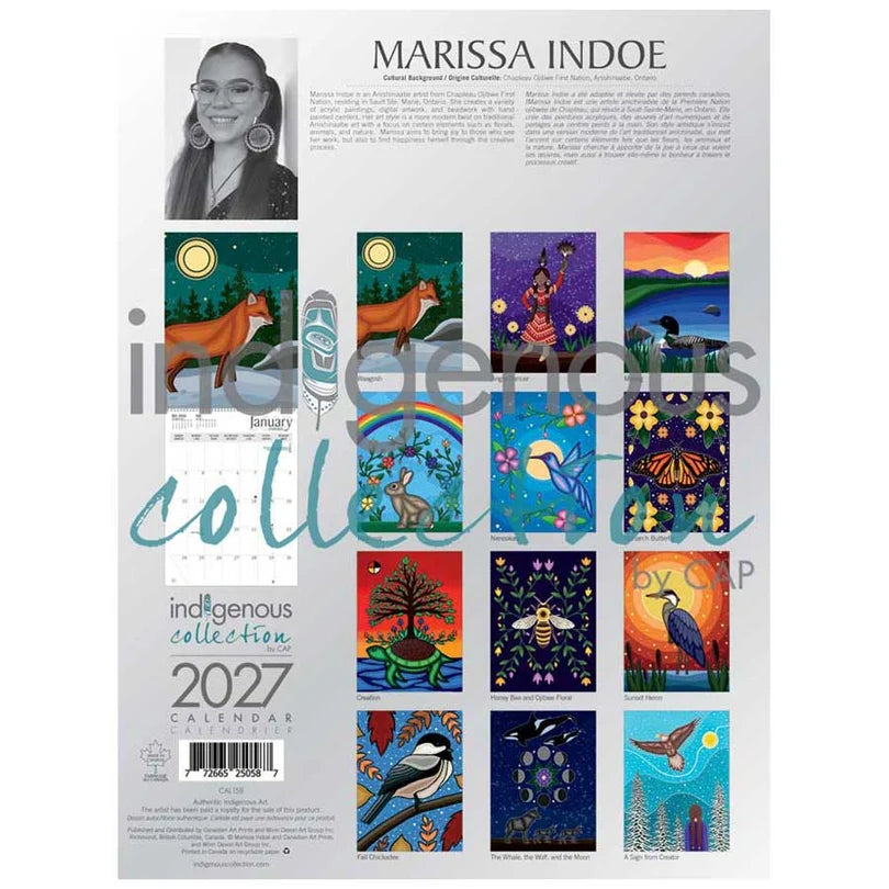 Marissa Indoe 2027 Calendar