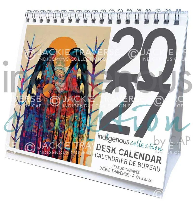Jackie Traverse 2027 Desk Calendar