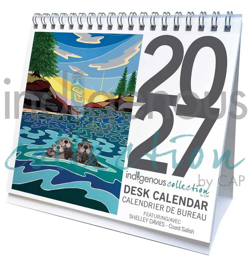 Shelley Davies 2027 Desk Calendar
