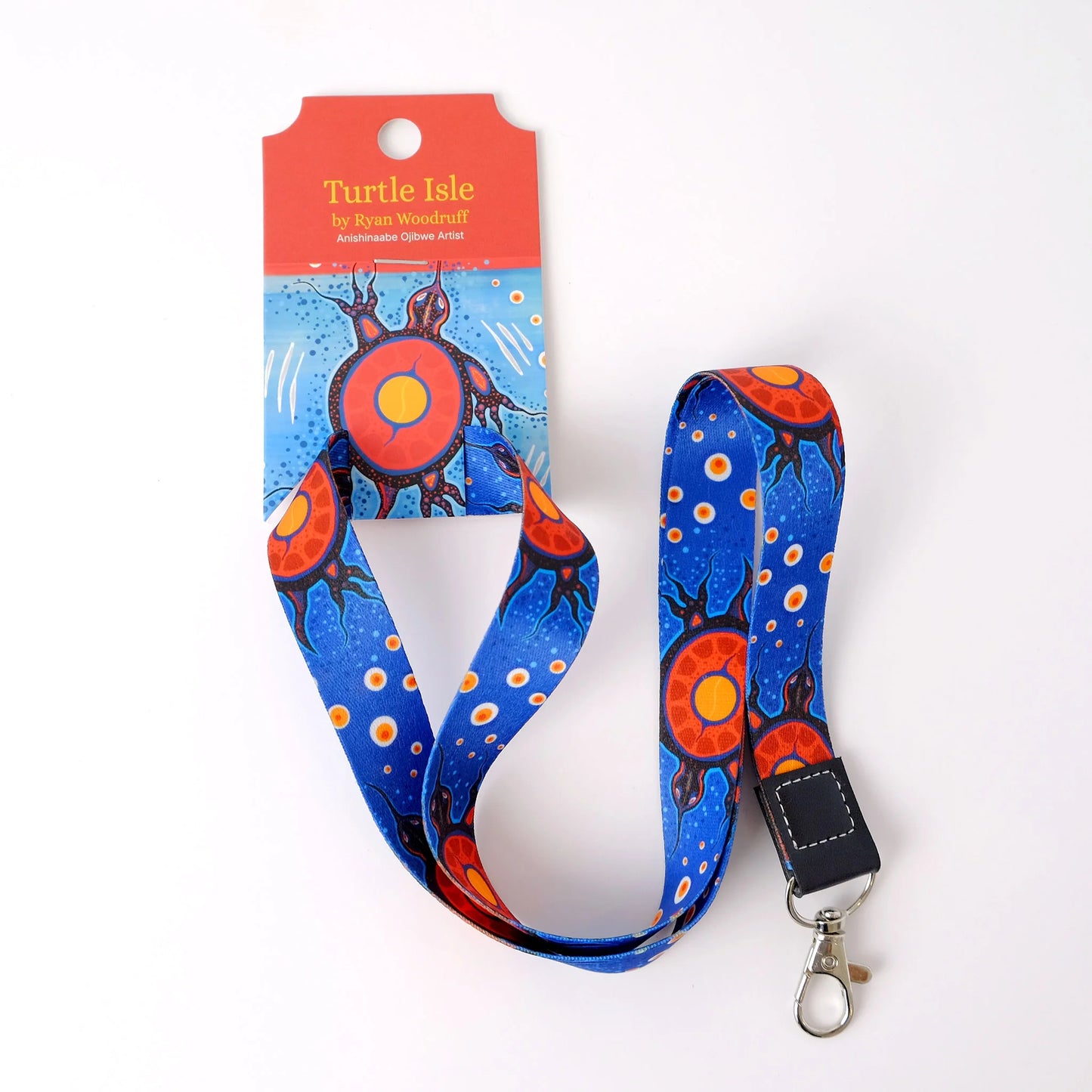 Art Lanyard "Turtle Isle" by Ryan Woodruff
