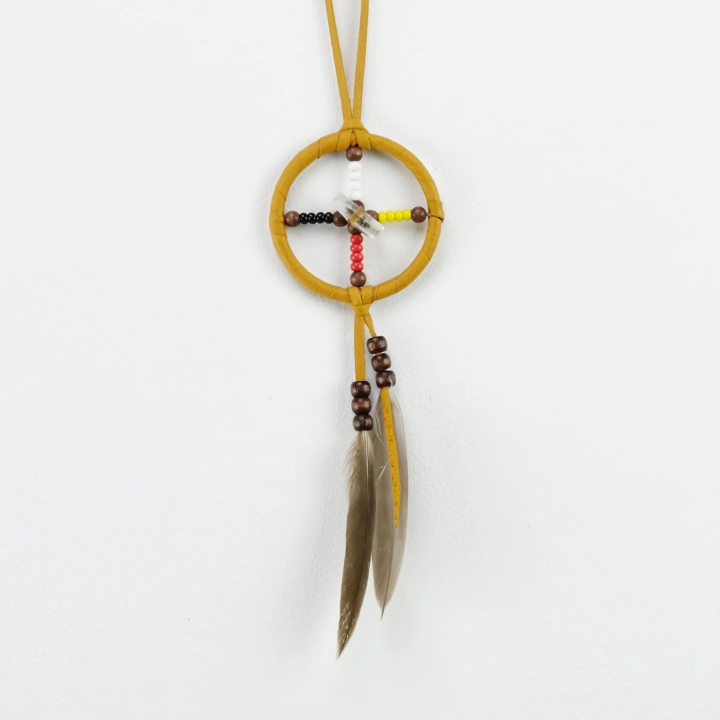 2" Gold Medicine Wheel