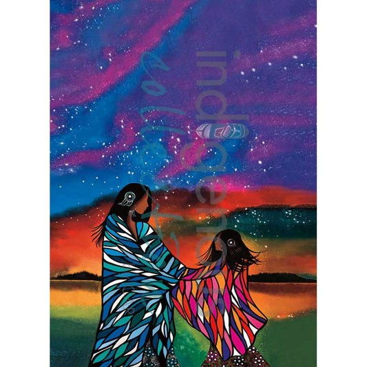 Microfibre Tea Towel  Mother & Daughter