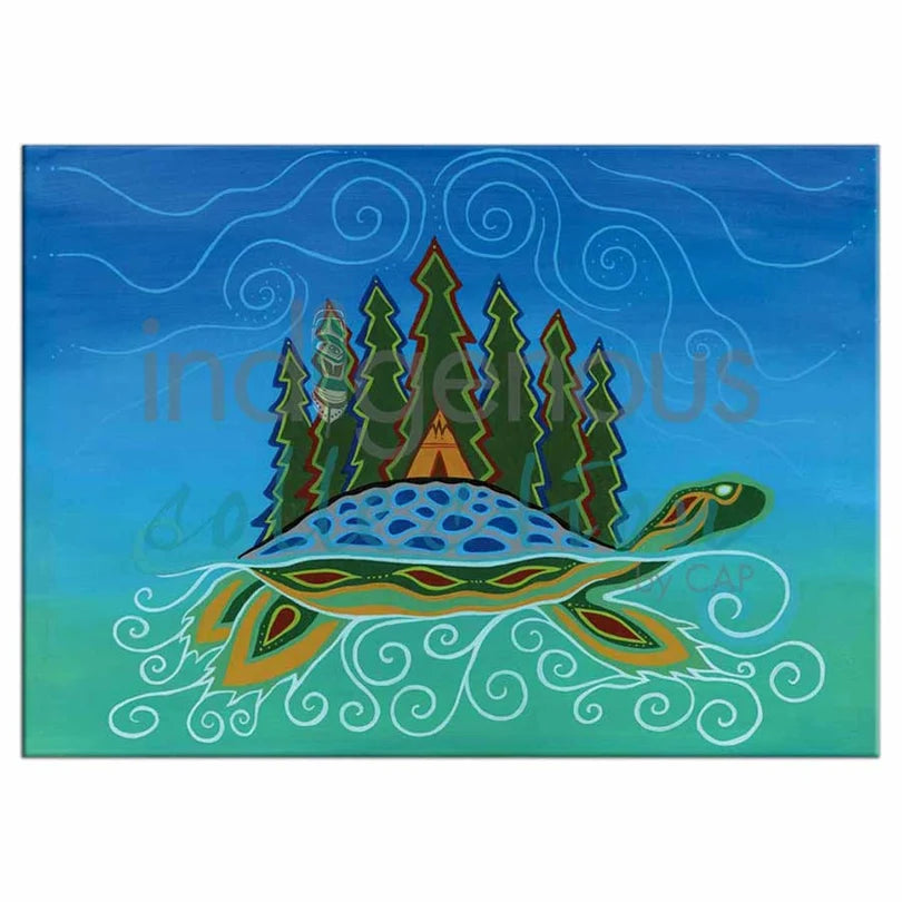 Turtle Island Magnet