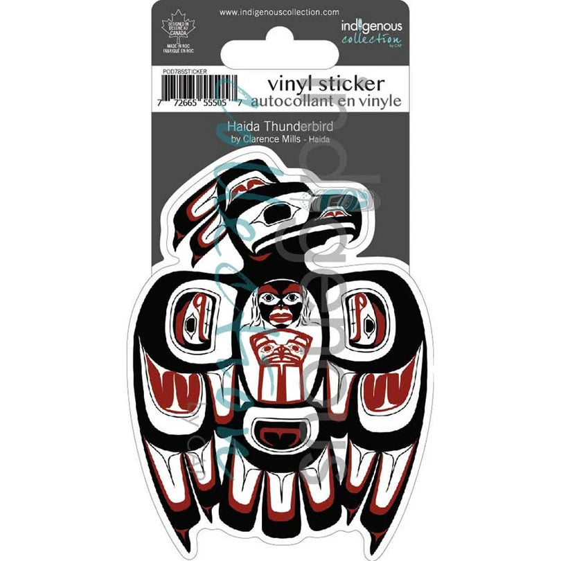 Haida Thunderbird Vinyl Die-Cut Sticker