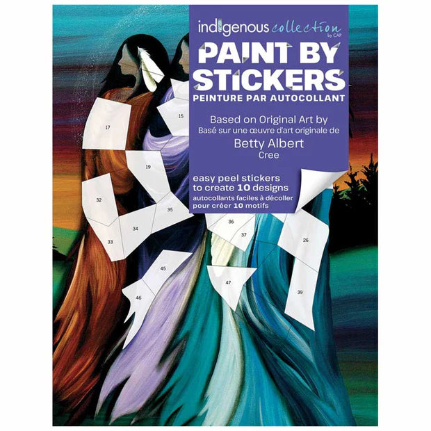 Betty Albert Paint By Sticker Book