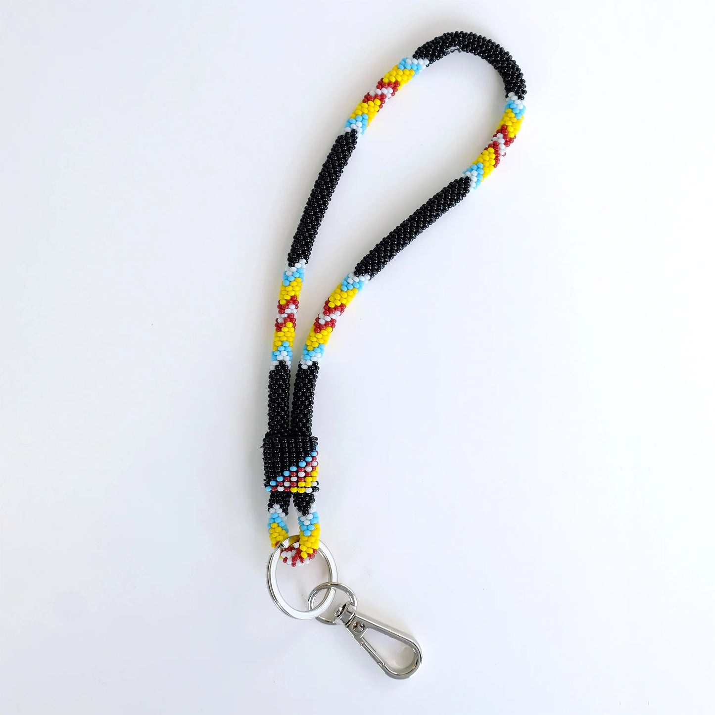7" Beaded Wrist Lanyard - Assorted Colors