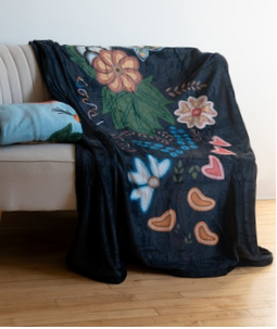 Anishinaabe Throw Blankets