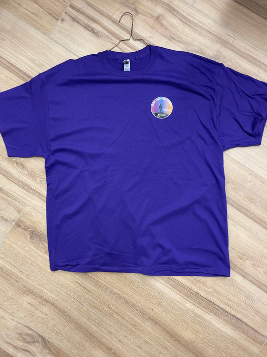 T shirt- PSFC Pow Wow- Purple