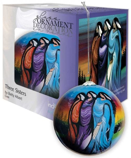 Glass Ornament - Three Sisters