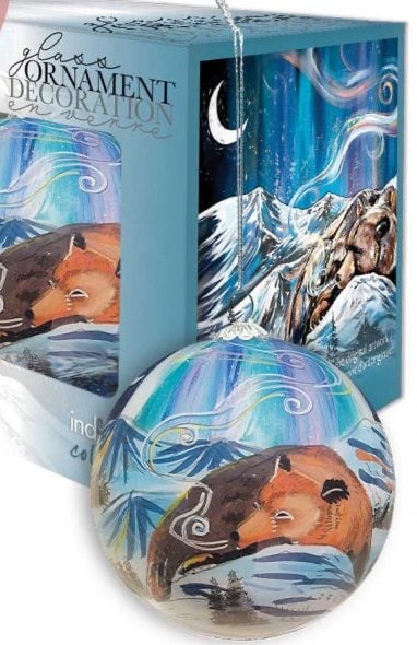 Glass Ornament - Bear Mountain