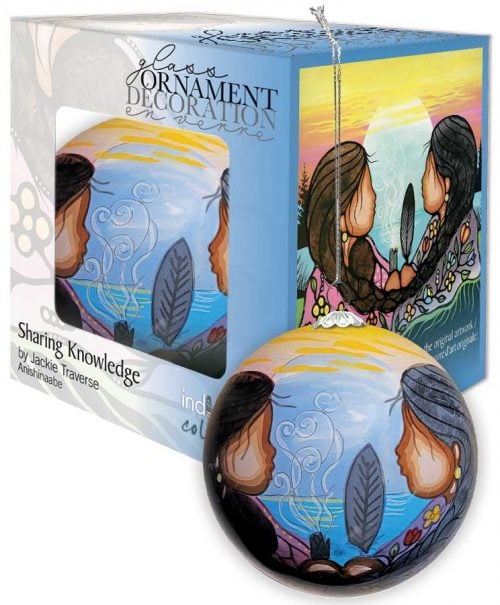 Glass Ornament - Sharing Knowledge