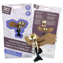 3D Puzzle-Hunting Owl-32piece