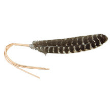 Cleansing Feather-Leather Wrapped